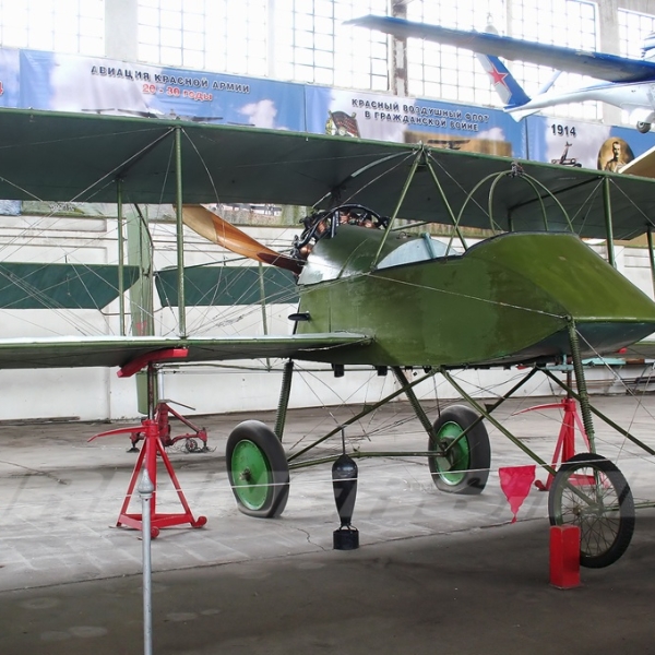 5.Реплика Voisin LAS в музее ВВС Монино.