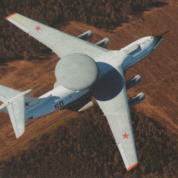 5.Самолет ДРЛО А-50 в полете. 3