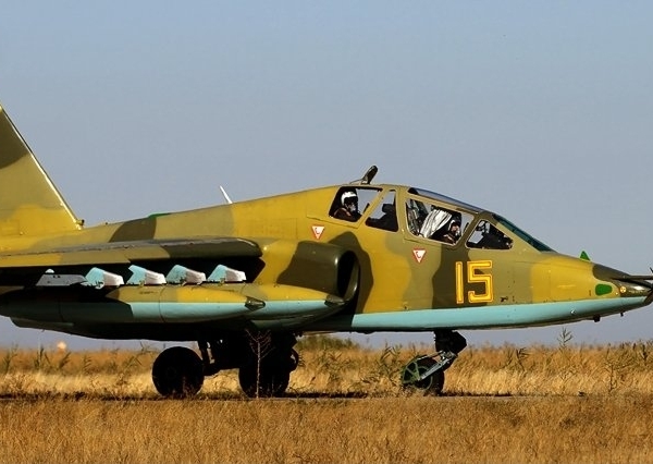 6.Су-25УБ ВВС Казахстана.