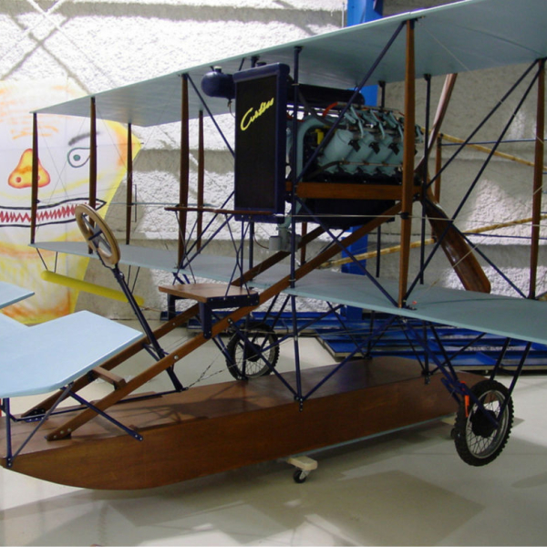7.Curtiss Model D в авиамузее.