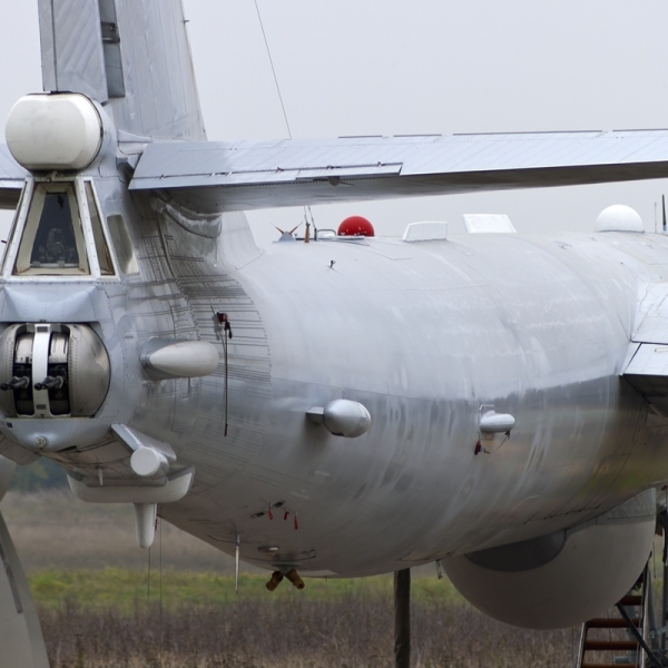 7а.Пушки ГШ-23 в кормовой установке самолёта Ту-142.