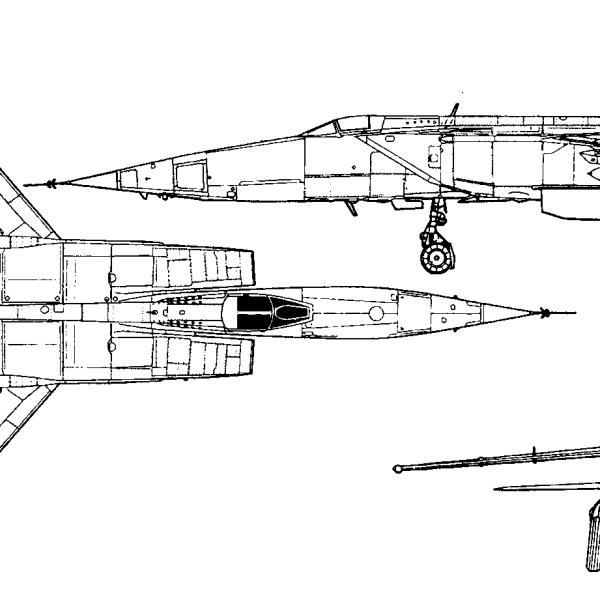 8.МиГ-25РБ. Схема 2.