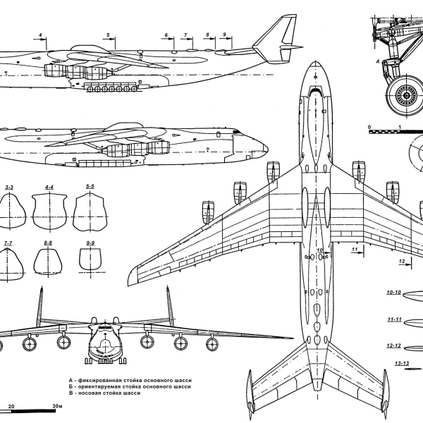 9.Чертежи Ан-225.
