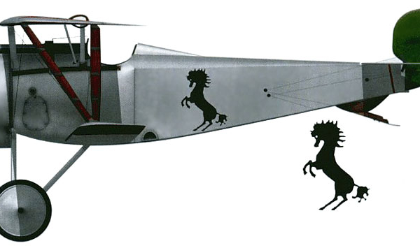 9а.Nieuport N.17 ВВС Италии. Рисунок.
