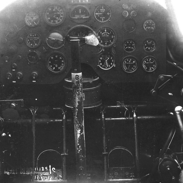 Приборная панель первого пилота АНТ-25-2.
