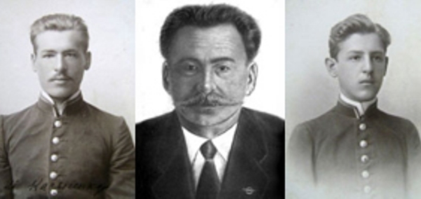 1.Братья Касьяненко слева направо Андрей Иван Евгений.