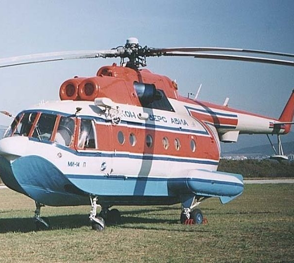 1.Грузо-пассажирский вертолет-амфибия Ми-14ГП.