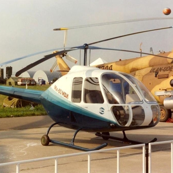 1.Легкий вертолет Ми-60 МАИ на авиасалоне.