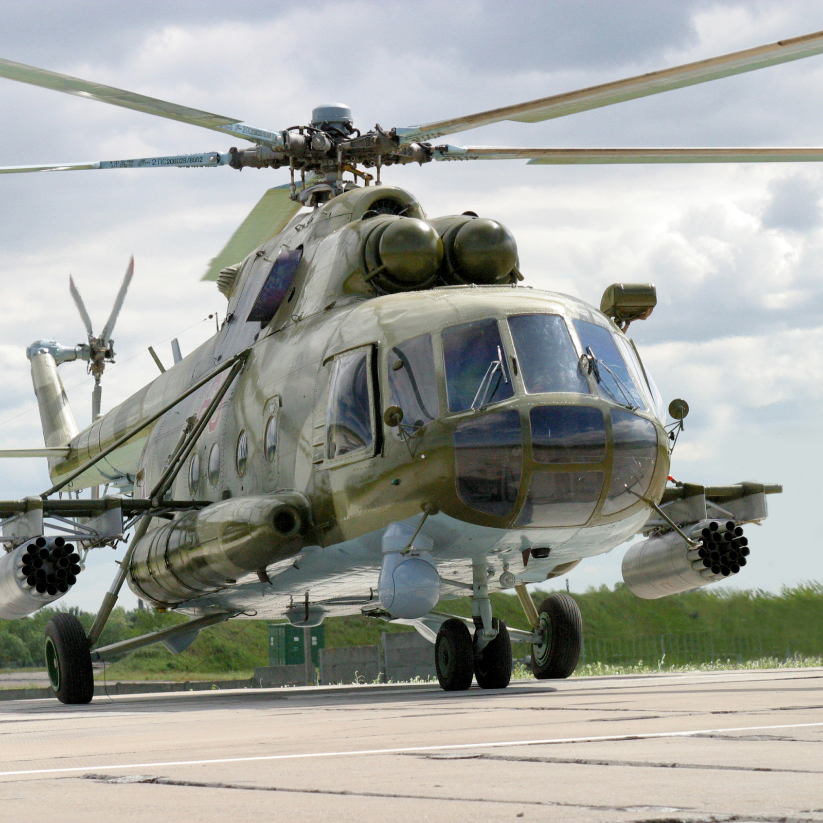Боевой вертолет ми8 СВВАУЛ