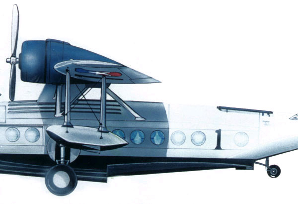10.S-43А Baby Clipper чилийской авиакомп. Рис