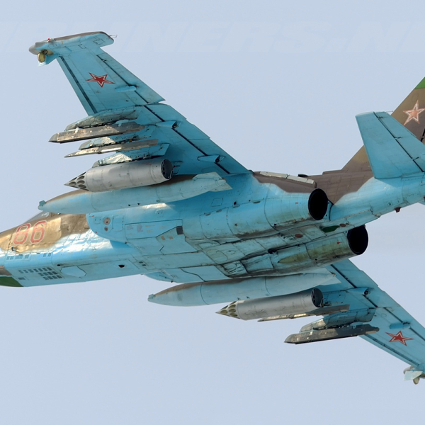 10.Су-25СМ в полете.