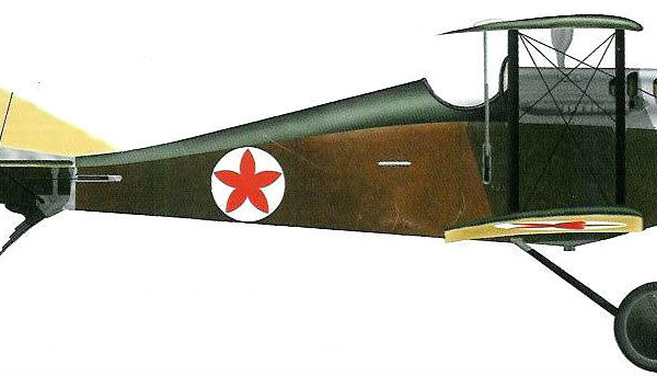 13.Ansaldo A.1 Balilla авиации ВМФ СССР. Рисунок.