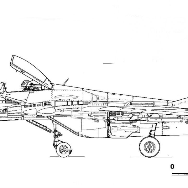 13.МиГ-29СД № 4808. Схема