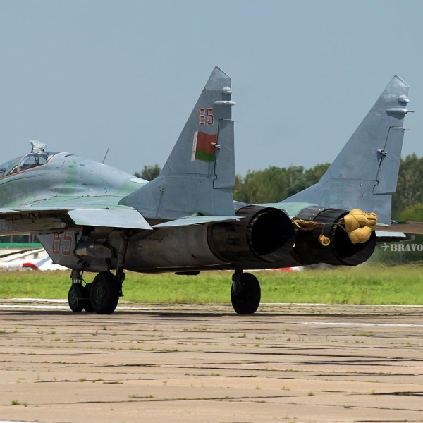14.МиГ-29УБ ВВС Беларусии.