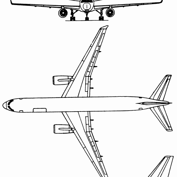 14.Ту-204С. Схема.