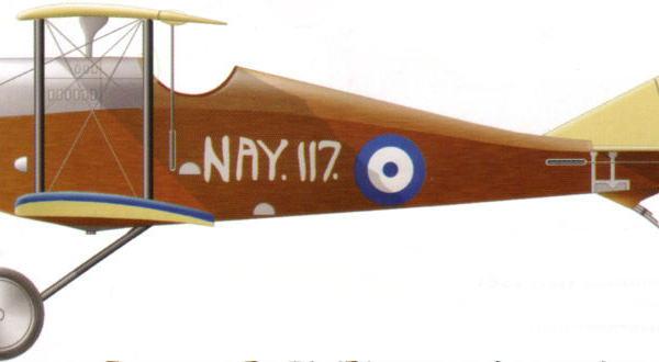15.Ansaldo A.1 Ballila. ВВС Греции. Рисунок.