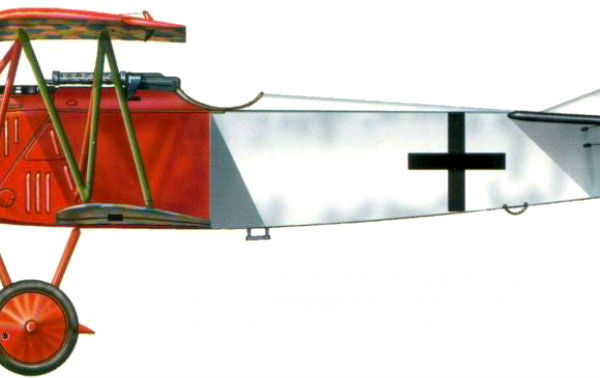 15.Fokker D.VII. Германия. Рисунок