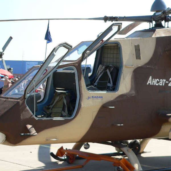 15.Носовая часть вертолета Ансат-2РЦ.