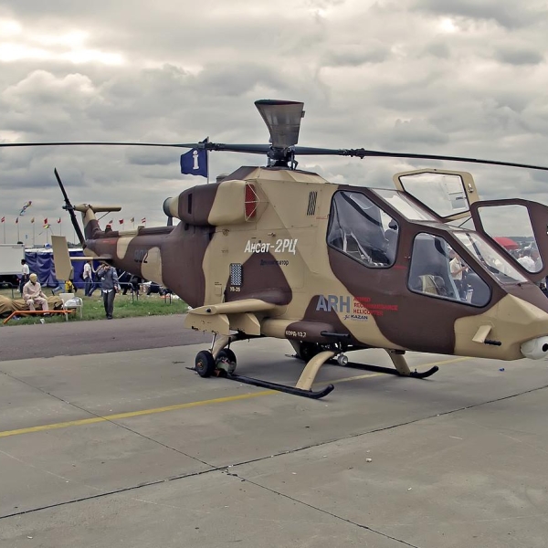 2.Легкий ударный вертолет Ансат-2РЦ.