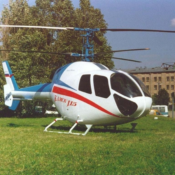 2.Легкий вертолет Ка-115.