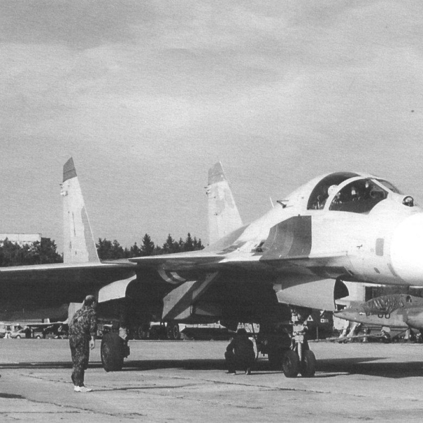 2.Су-33КУБ на испытаниях.