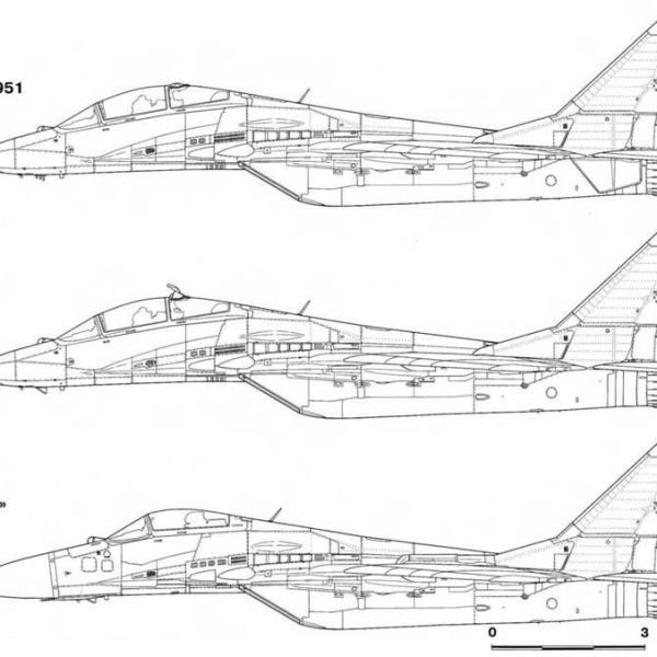 21.МиГ-29УБ. Схема 1.