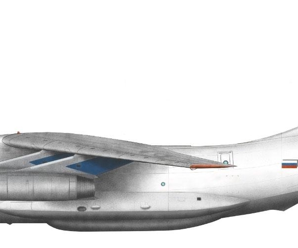 25.Ил-76ТД авиакомпании Атлант-Союз. Рисунок.