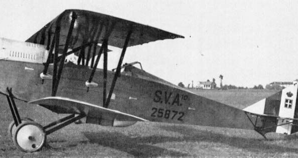 3.Ansaldo SVA.10 ВВС Италии.