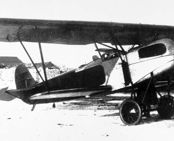 3.FokkerD.XI (ФД-XI) ВВС РККА возле ангара в Липицке