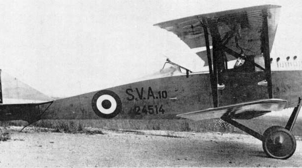 4.Ansaldo SVA.10 ВВС Италии.