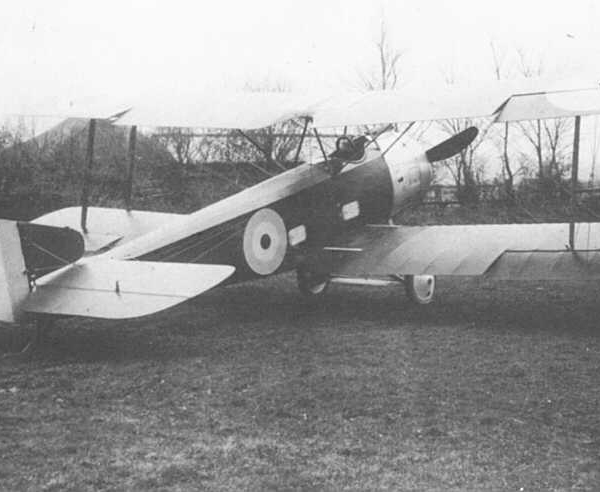 5.Одноместный Sopwith 1 1-2 Strutter английских ВВС.