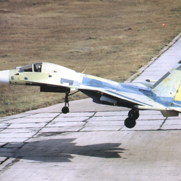 5.Су-33КУБ на взлете. 2