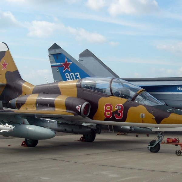 6.МиГ-АТ на аэродроме Раменское. 25 августа 2007 г.