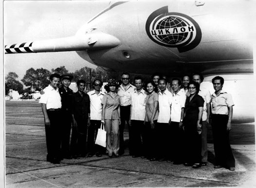 7.Ил-18Д Циклон борт № 75442. В 1987-1989 гг. самолет принимал участие в исследованиях во Вьетнаме.