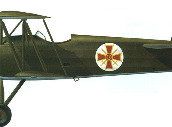 8.Avia Bs-122 ВВС Болгарии. Рисунок.