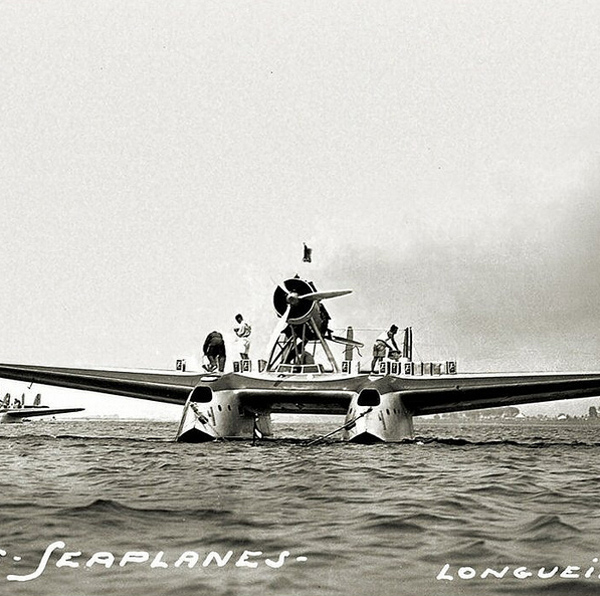 8.Группа Savoia-Marchetti S.55 во время перелета. Июль 1933 г.