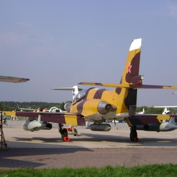 9.МиГ-АТ на аэродроме Раменское. 25 августа 2007 г.
