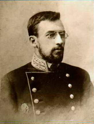 Князь А.С.Кудашев в мундире инженера-путейца. 1895-96 г.г.