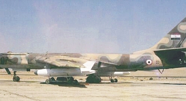12.Ту-16К-16 с ракетами КСР-2 ВВС Египта.