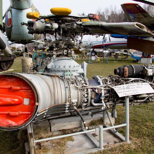 4.Двигатель ТВ2-117. Музей ВВС Чехии.