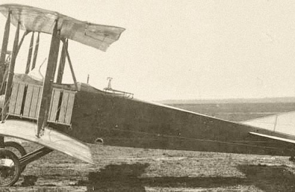 12.Самолет-разведчик Лебедь-ХI (зав. № A300) с трофейным двигателем Иеро.
