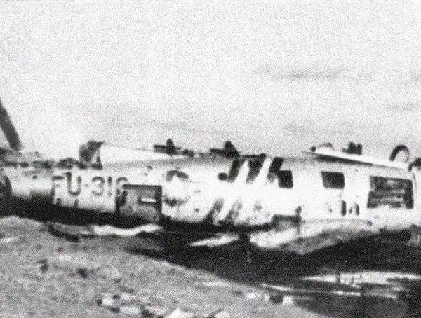 6.F-86A-5NA № 49-1319, сбитый Пепеляевым в воздушном бою 6 октября 1951 г.