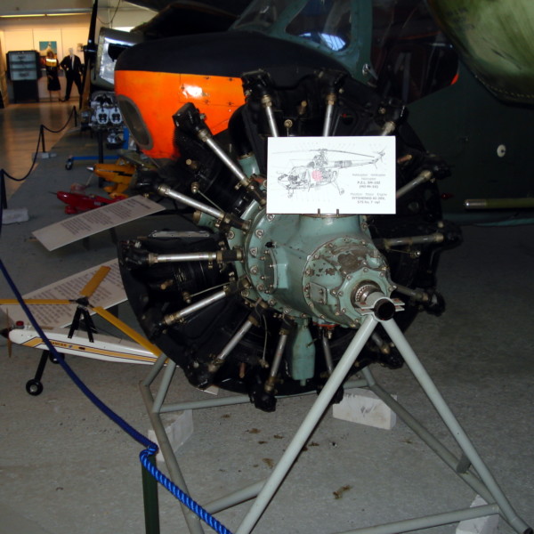 Двигатель АИ-26В в Финском музее авиации г.Вантаа. 2