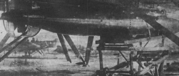 3.Торпеда ТАН-12 под ТБ-1П.