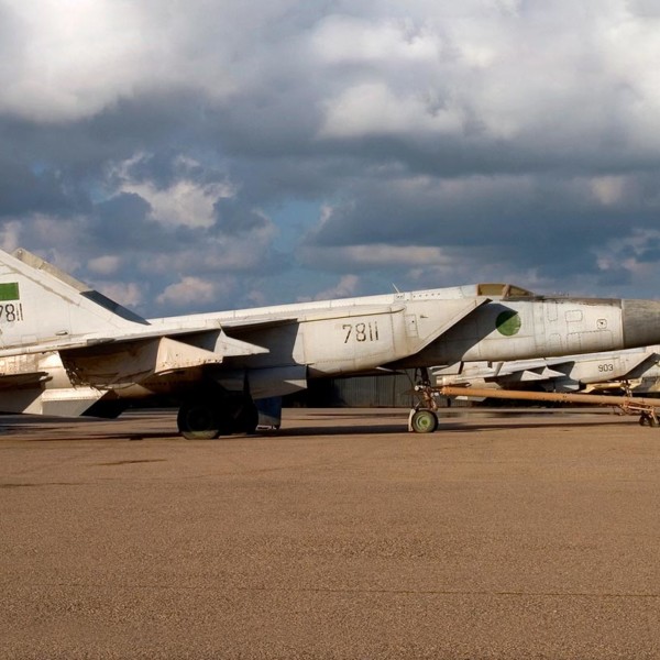 МиГ-25ПД ВВС Ливии.