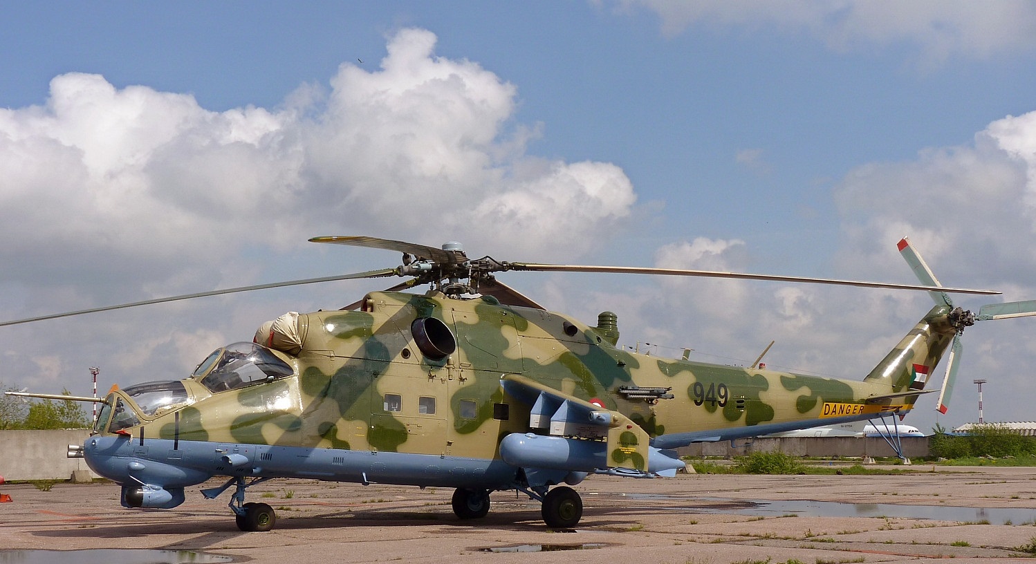 Ударный вертолет ми-35п