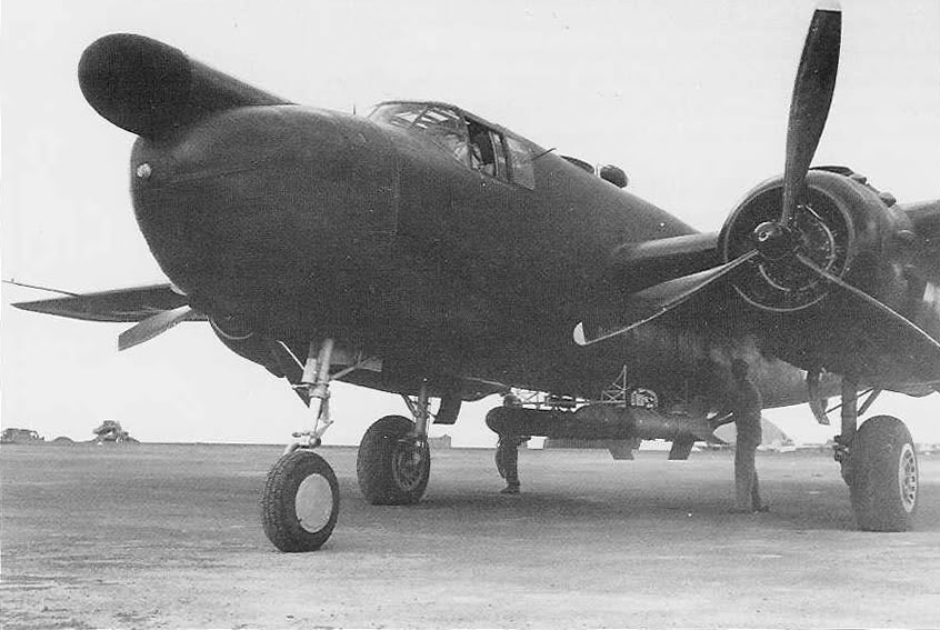 PBJ-1С из эскадрильи VMB-612. 